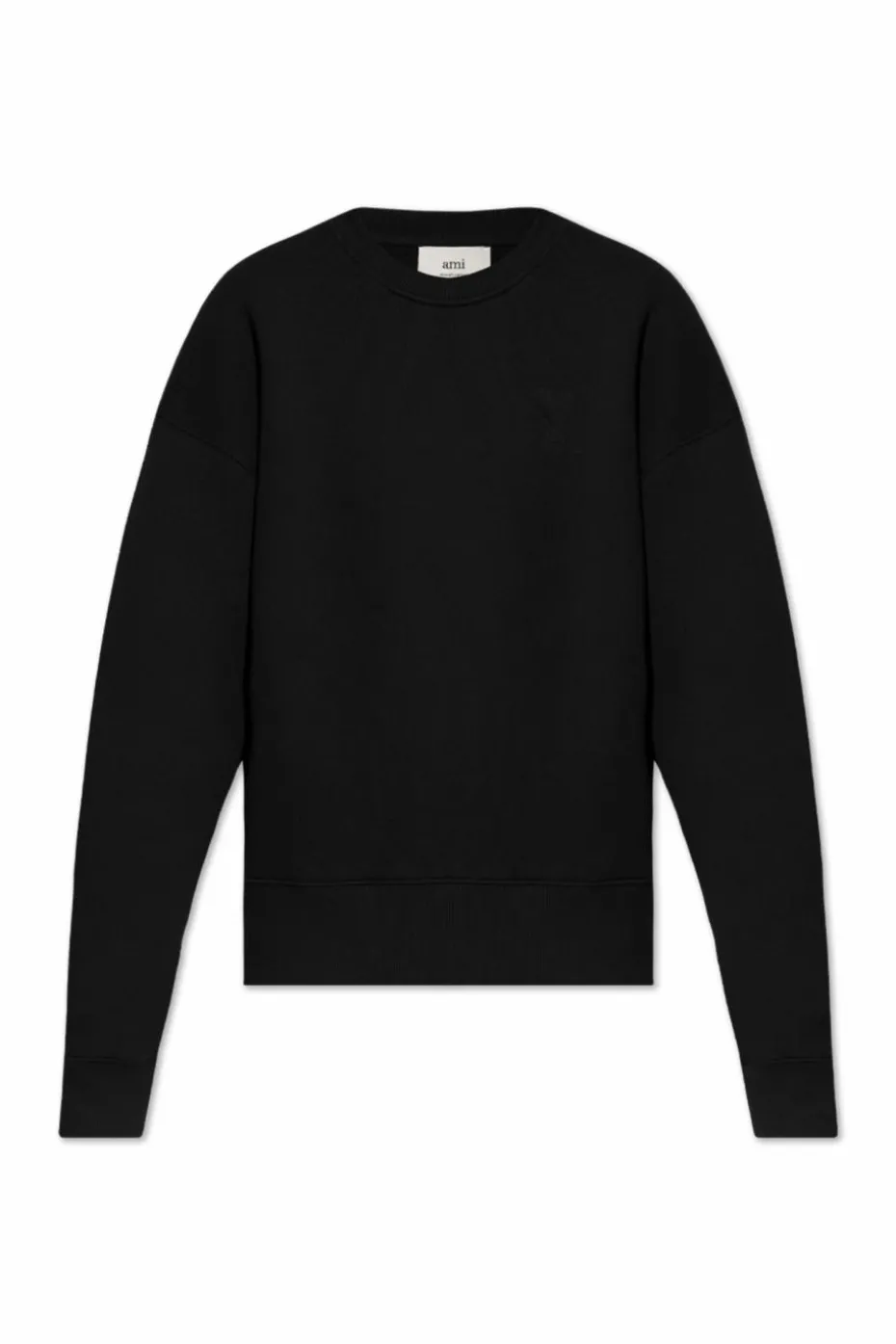 Ami Alexandre Mattiussi BLACK Sweatshirt with logo