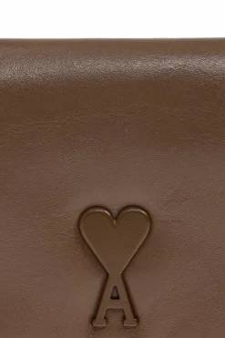 Ami Alexandre Mattiussi BROWN Belt wallet