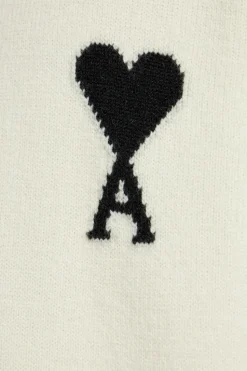 Ami Alexandre Mattiussi cream Wool turtleneck