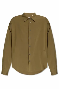 Ami Alexandre Mattiussi GREEN Shirt with logo