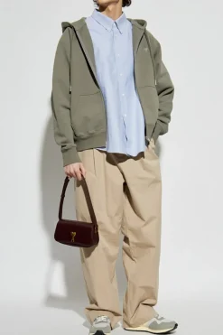 Ami Alexandre Mattiussi GREY Sweatshirt with logo