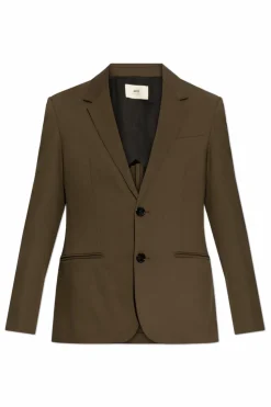 Ami Alexandre Mattiussi GREEN Wool blazer