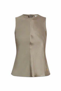 Ami Alexandre Mattiussi GREEN Top with stitching
