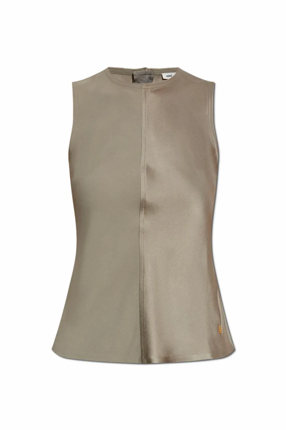 Ami Alexandre Mattiussi GREEN Top with stitching