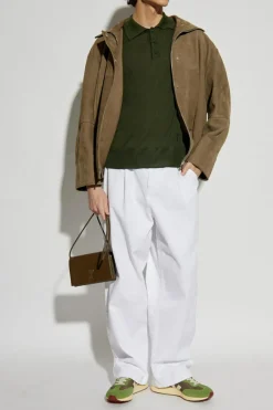 Ami Alexandre Mattiussi GREEN Wool polo sweater