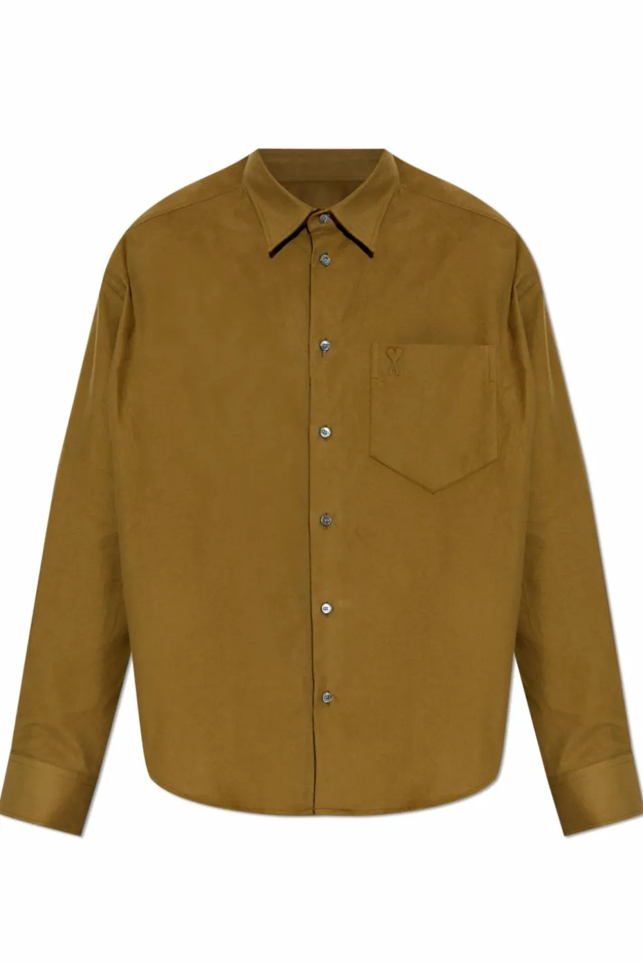 Ami Alexandre Mattiussi GREEN Shirt with logo