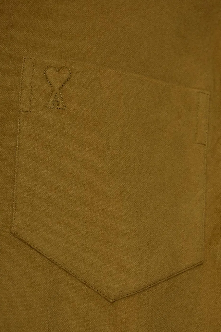 Ami Alexandre Mattiussi GREEN Shirt with logo