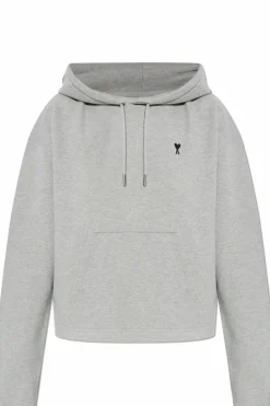 Ami Alexandre Mattiussi GREY Sweatshirt with logo