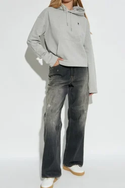 Ami Alexandre Mattiussi GREY Sweatshirt with logo