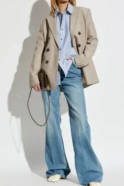 Ami Alexandre Mattiussi GREY Double-breasted blazer