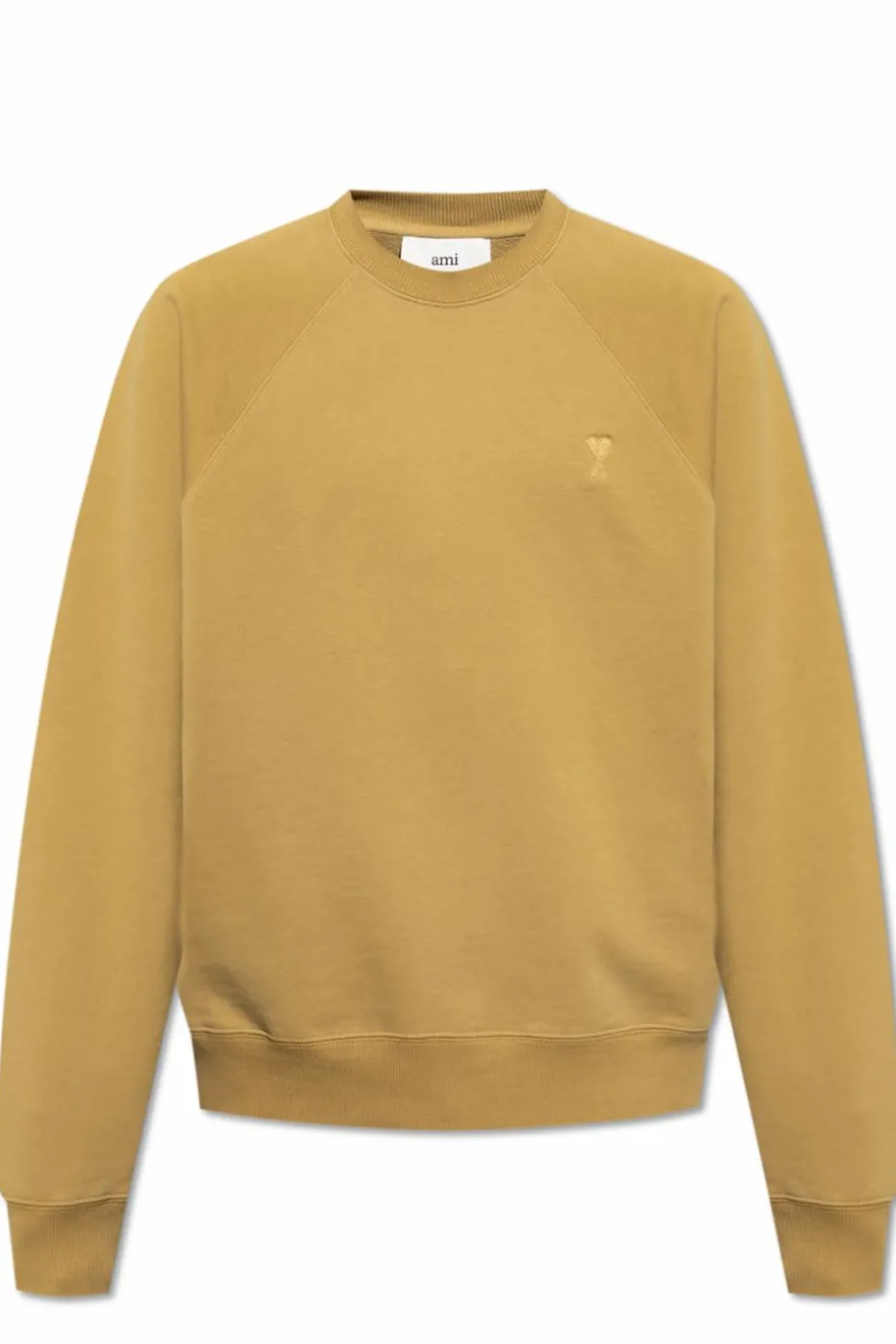 Ami Alexandre Mattiussi GREEN Sweatshirt with logo