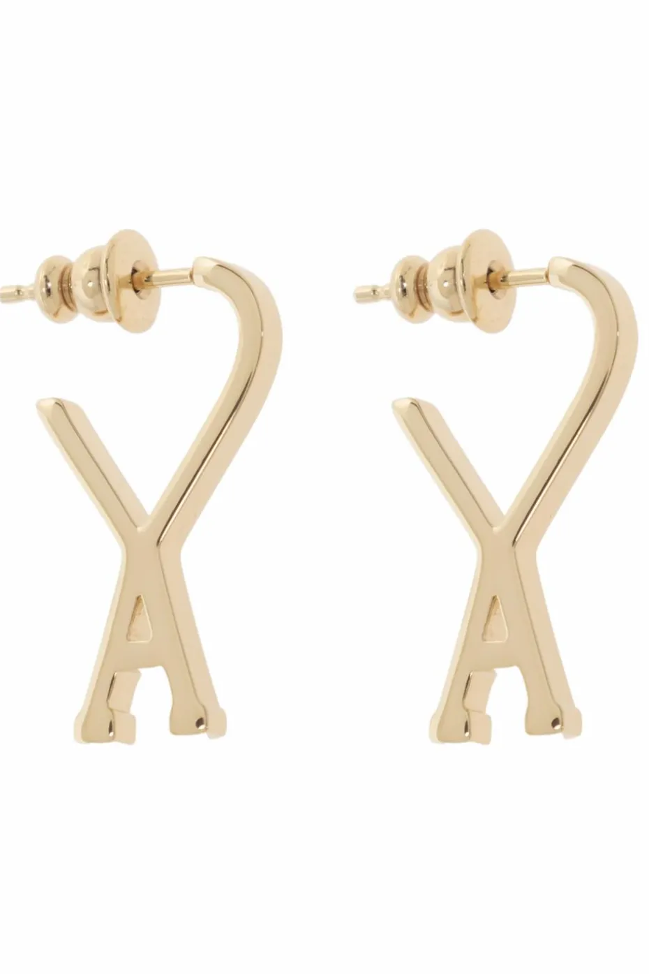 Ami Alexandre Mattiussi GOLD Brass earrings