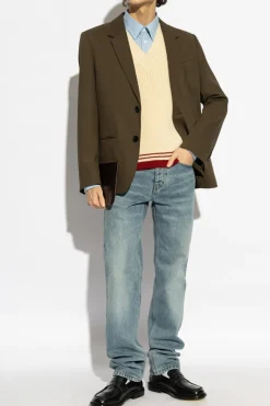 Ami Alexandre Mattiussi light blue Shirt with logo