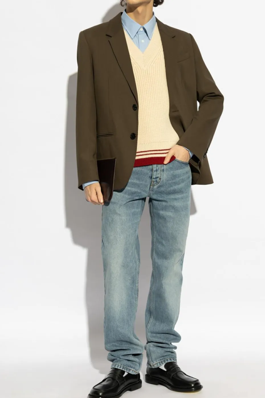 Ami Alexandre Mattiussi light blue Shirt with logo