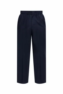 Ami Alexandre Mattiussi NAVY BLUE Wool pants