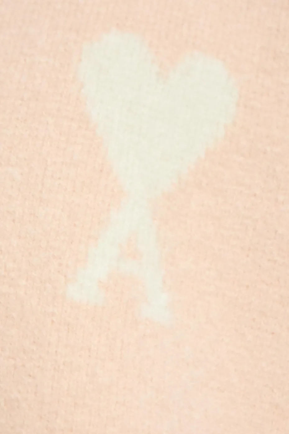 Ami Alexandre Mattiussi PINK Cardigan with logo