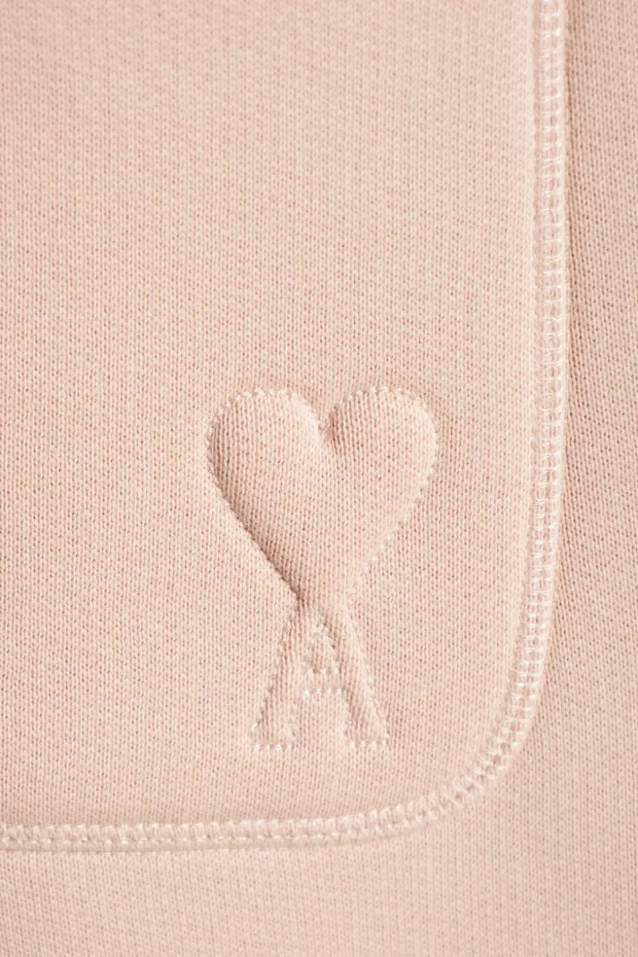 Ami Alexandre Mattiussi PINK Sweatpants with stitching