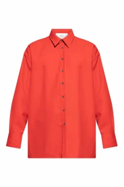 Ami Alexandre Mattiussi RED Shirt with slit