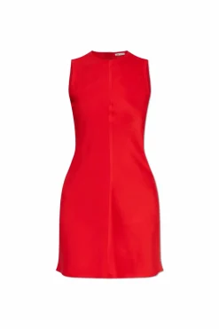 Ami Alexandre Mattiussi RED Sleeveless Dress
