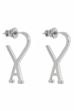 Ami Alexandre Mattiussi SILVER Brass Earrings