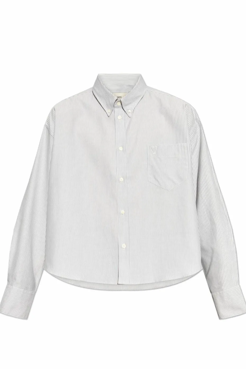 Ami Alexandre Mattiussi WHITE Shirt with striped pattern