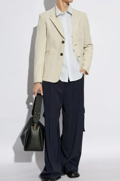 Ami Alexandre Mattiussi WHITE Shirt with striped pattern