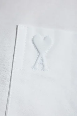 Ami Alexandre Mattiussi WHITE Shirt with logo