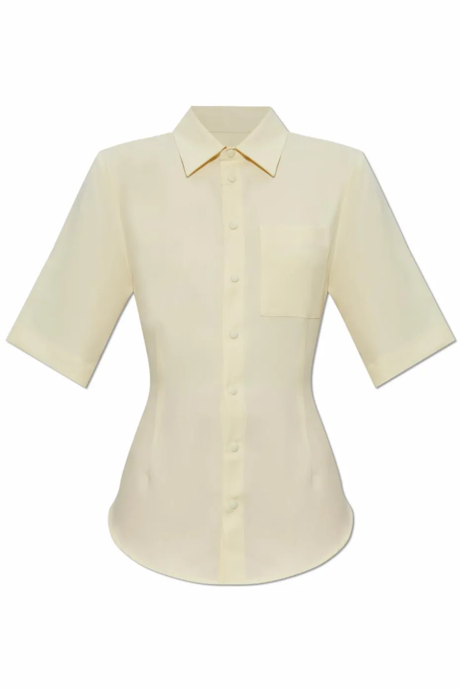 Ami Alexandre Mattiussi YELLOW Short sleeve shirt