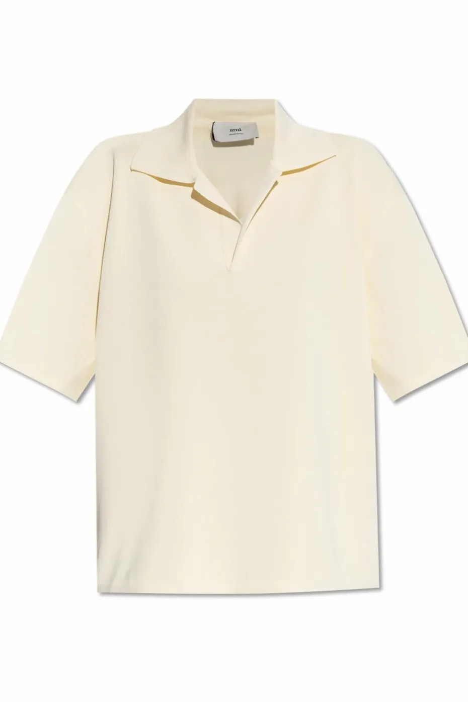 Ami Alexandre Mattiussi YELLOW Short Sleeve Polo