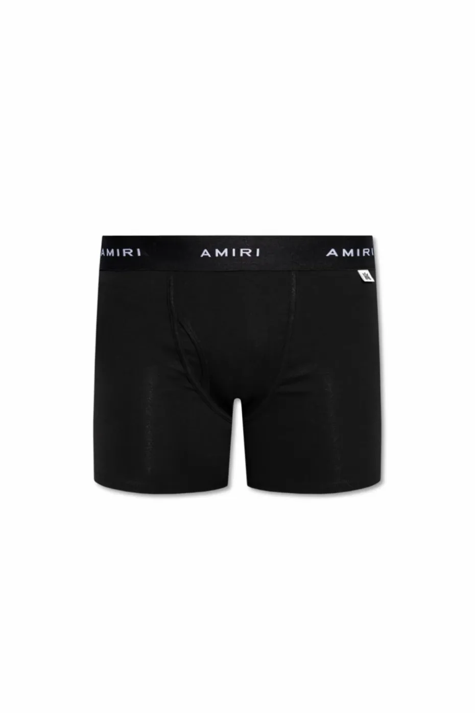 Amiri BLACK Boxer shorts with logo