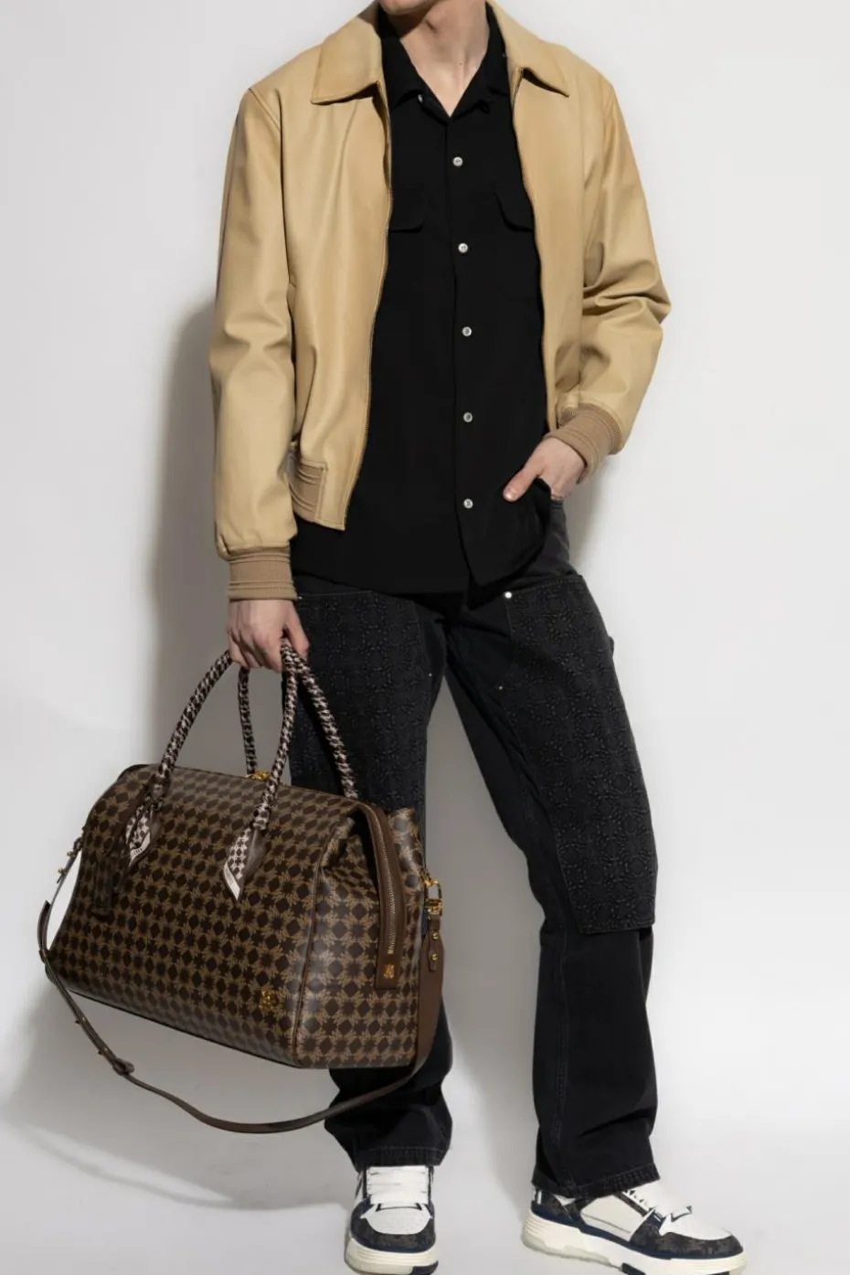 Amiri BLACK Jeans with pockets