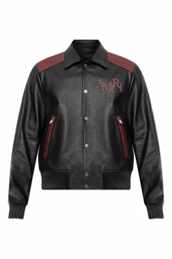 Amiri BLACK Leather jacket