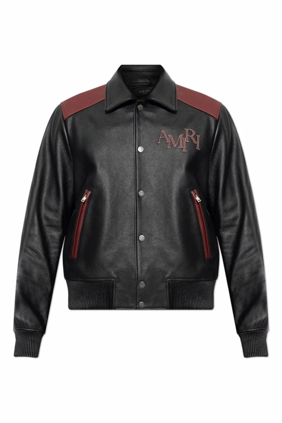Amiri BLACK Leather jacket