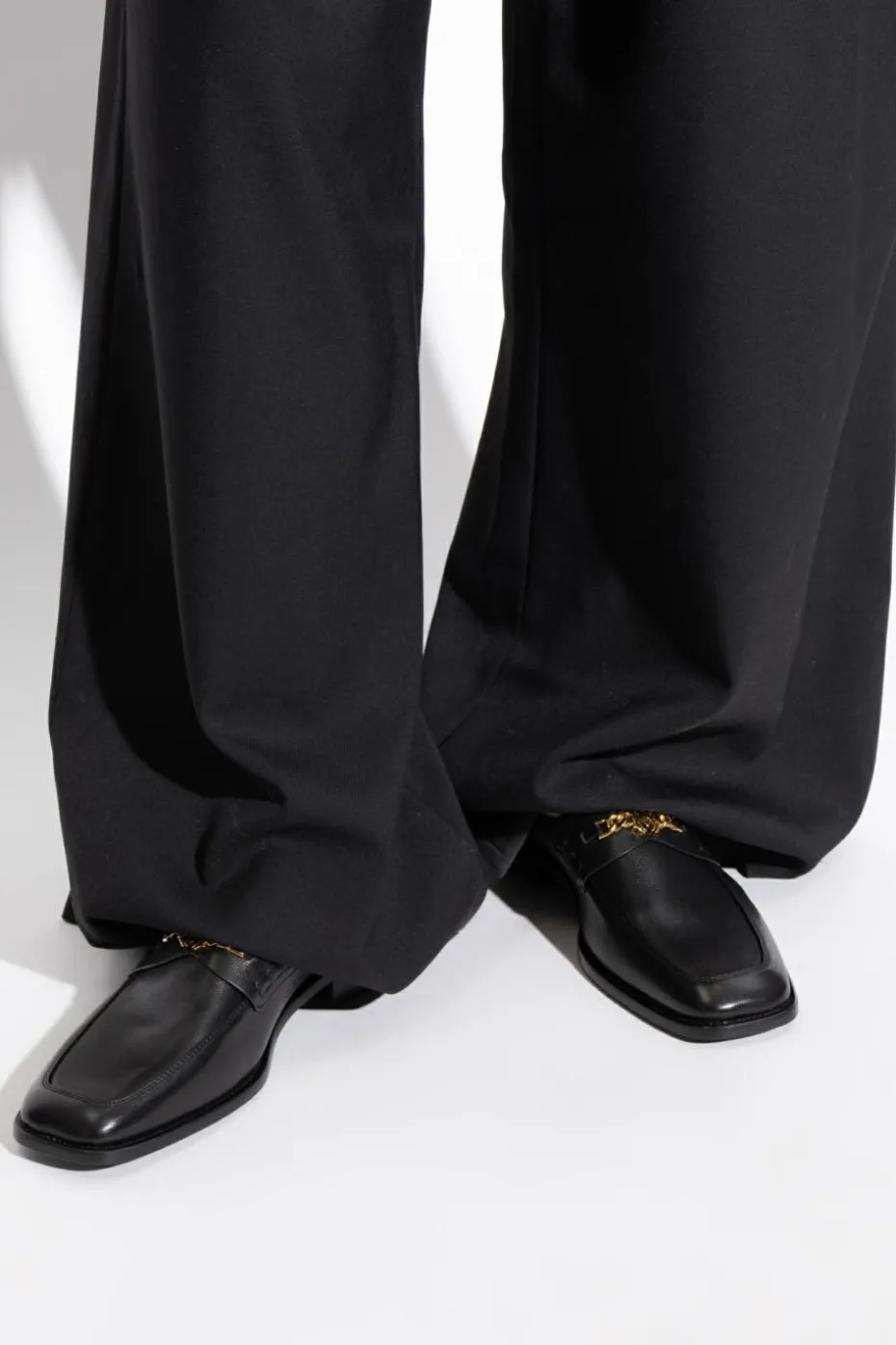 Amiri BLACK Leather shoes Ma Slip On