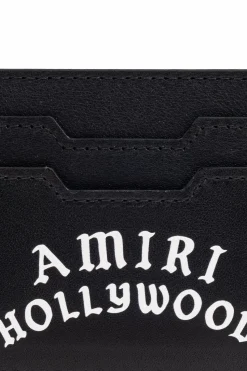 Amiri BLACK Leather wallet
