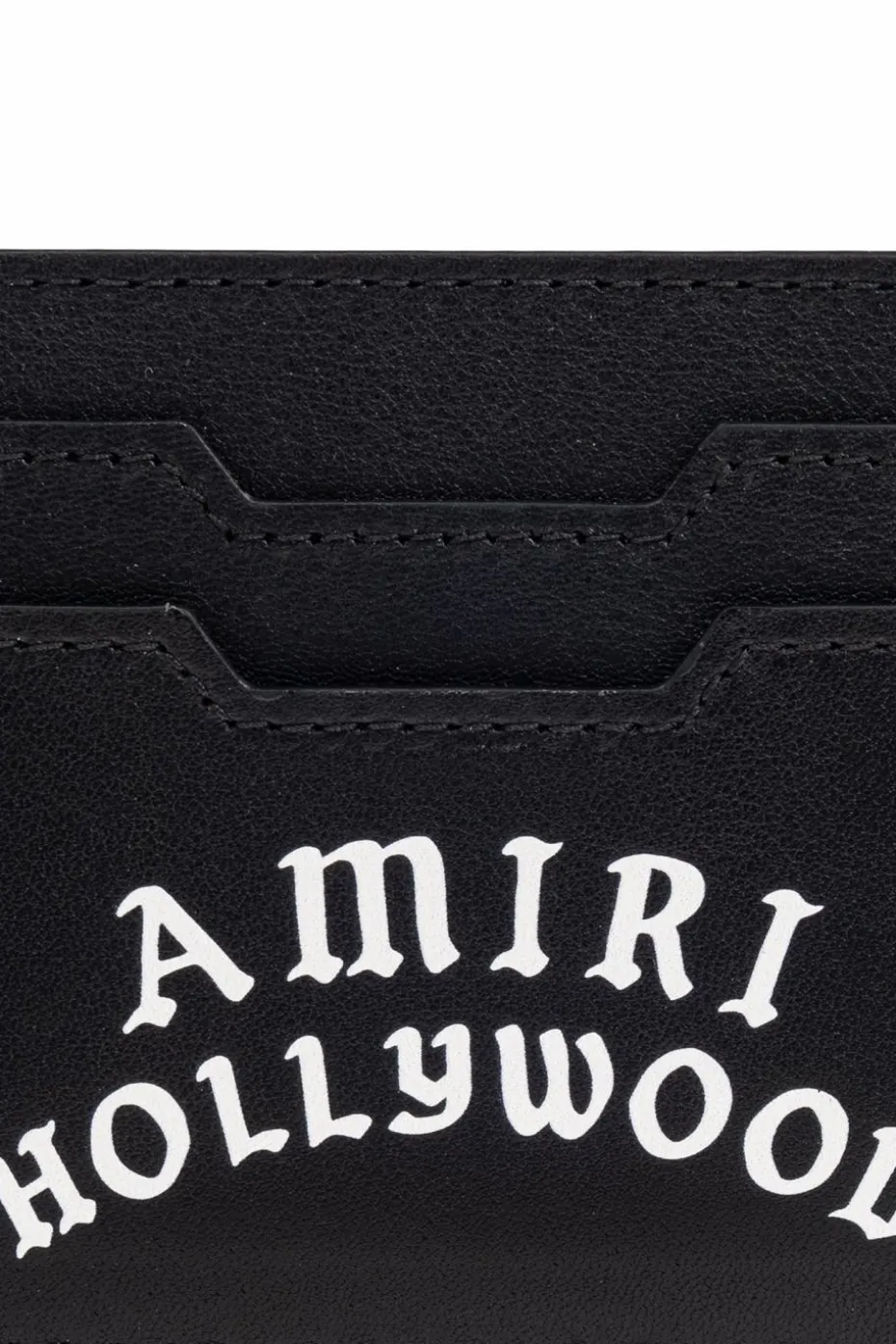 Amiri BLACK Leather wallet