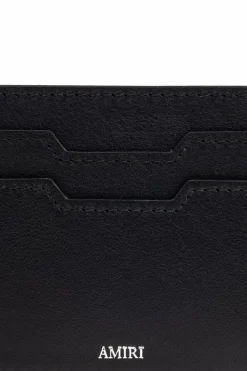 Amiri BLACK Leather wallet