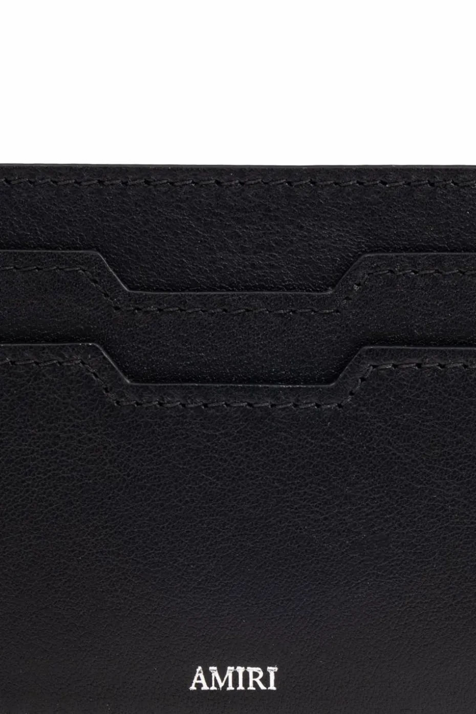 Amiri BLACK Leather wallet