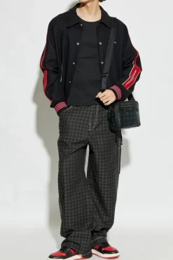Amiri BLACK Logo shorts