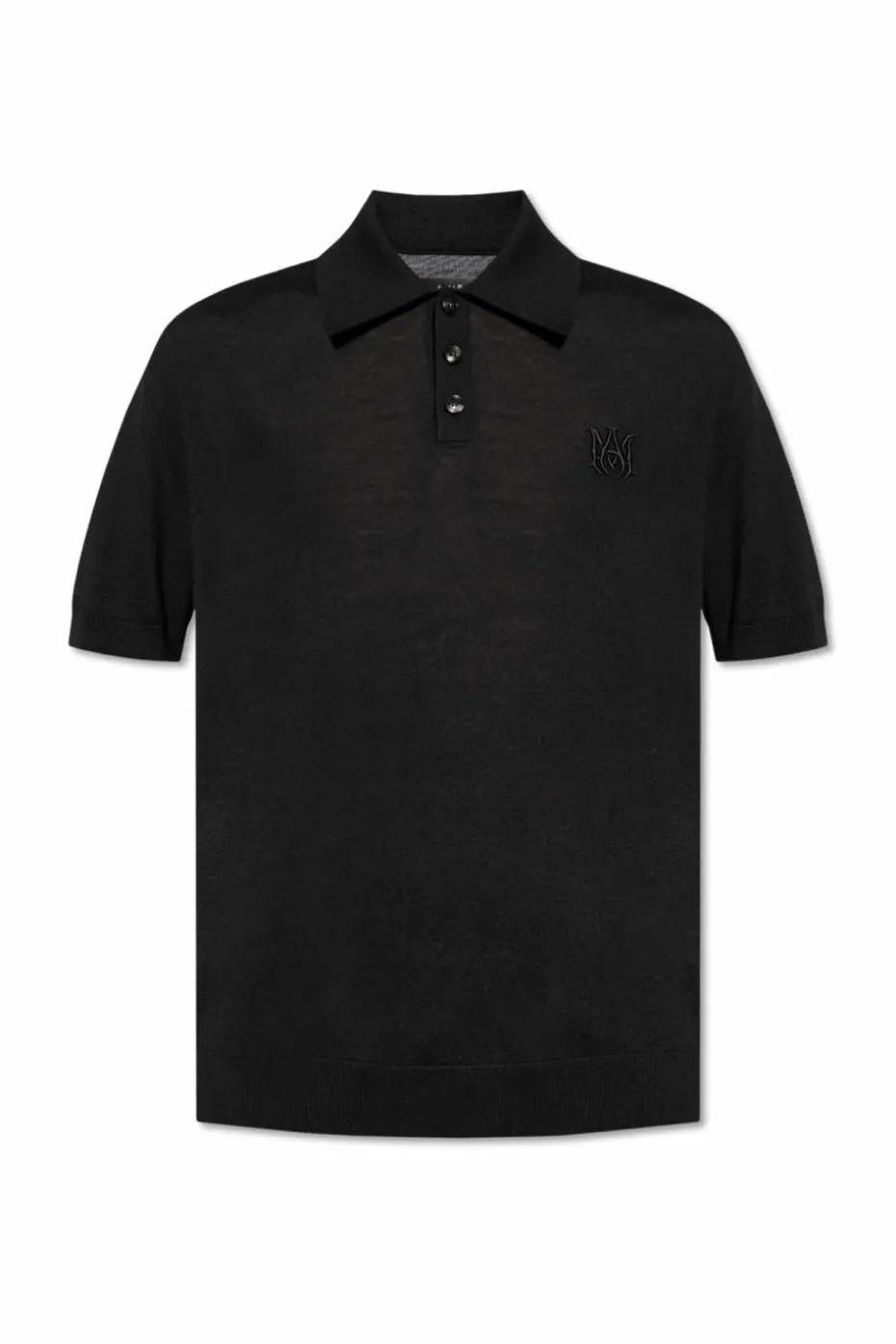 Amiri BLACK Mohair polo