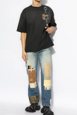 Amiri BLACK Printed T-shirt