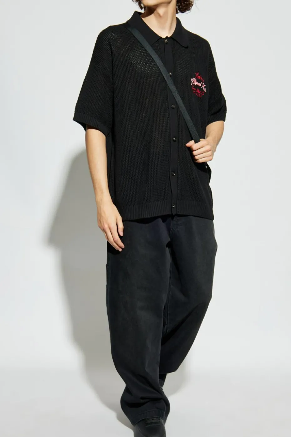Amiri BLACK Shirt with logo