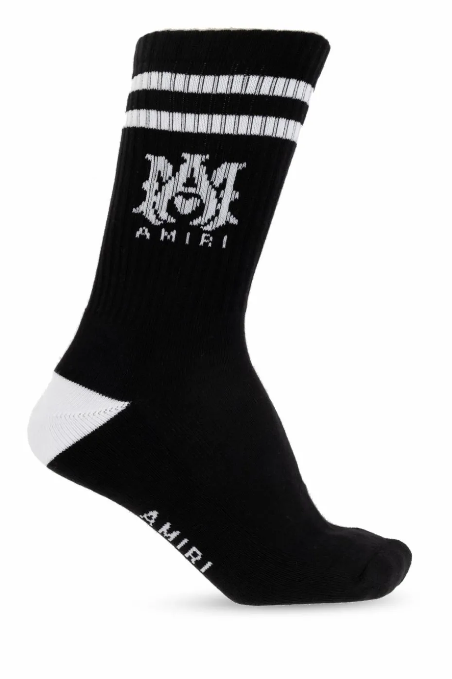 Amiri BLACK Socks with logo