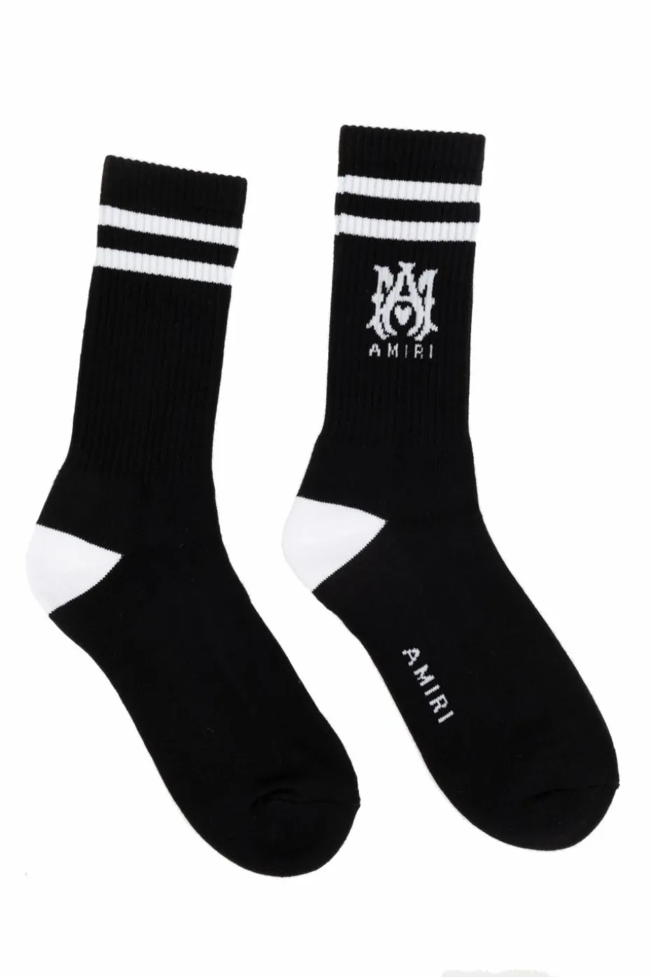 Amiri BLACK Socks with logo