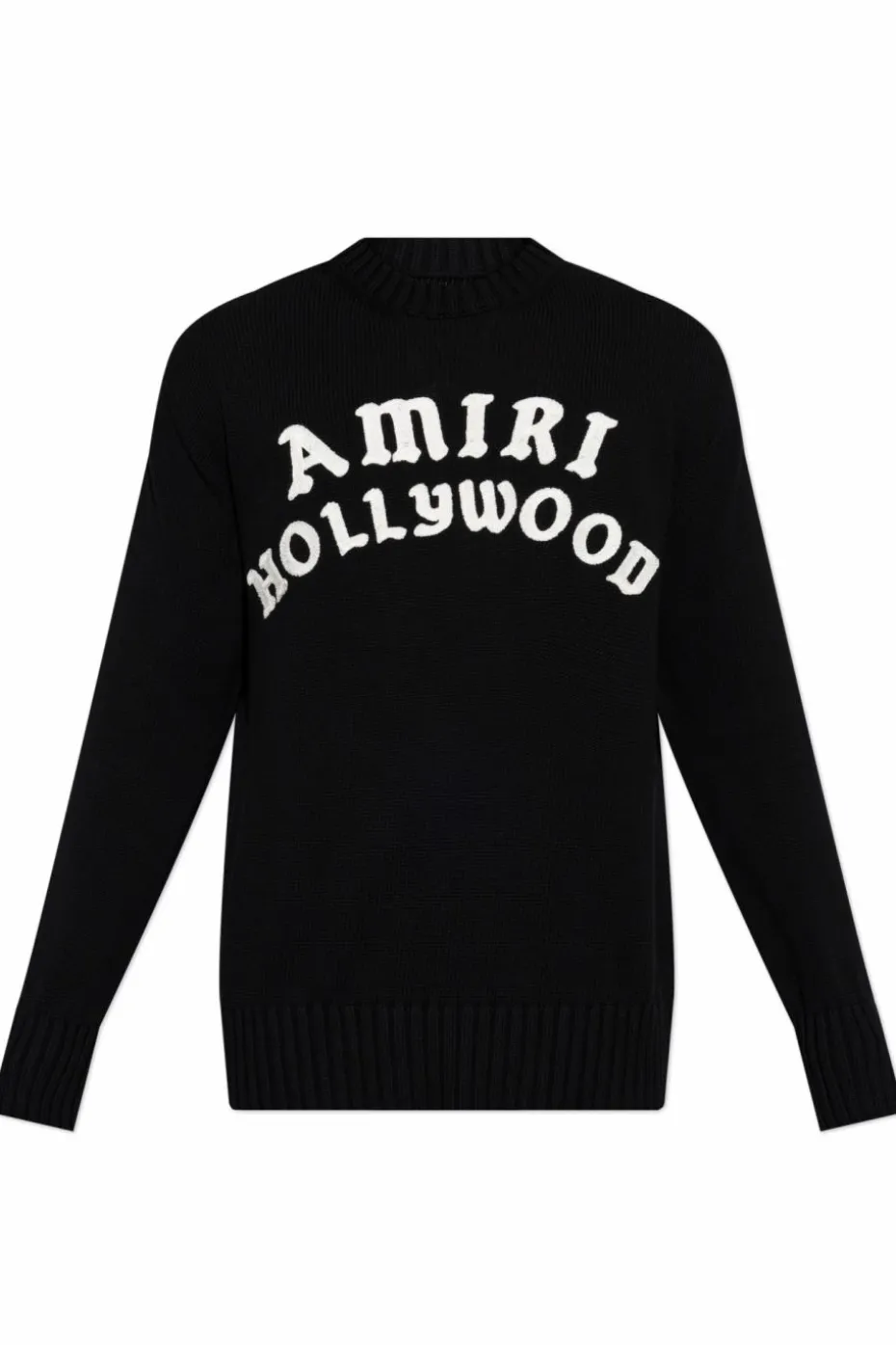 Amiri BLACK Sweater with logo