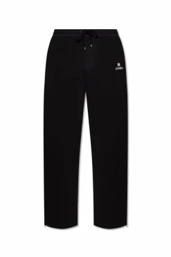 Amiri BLACK Sweatpants with logo