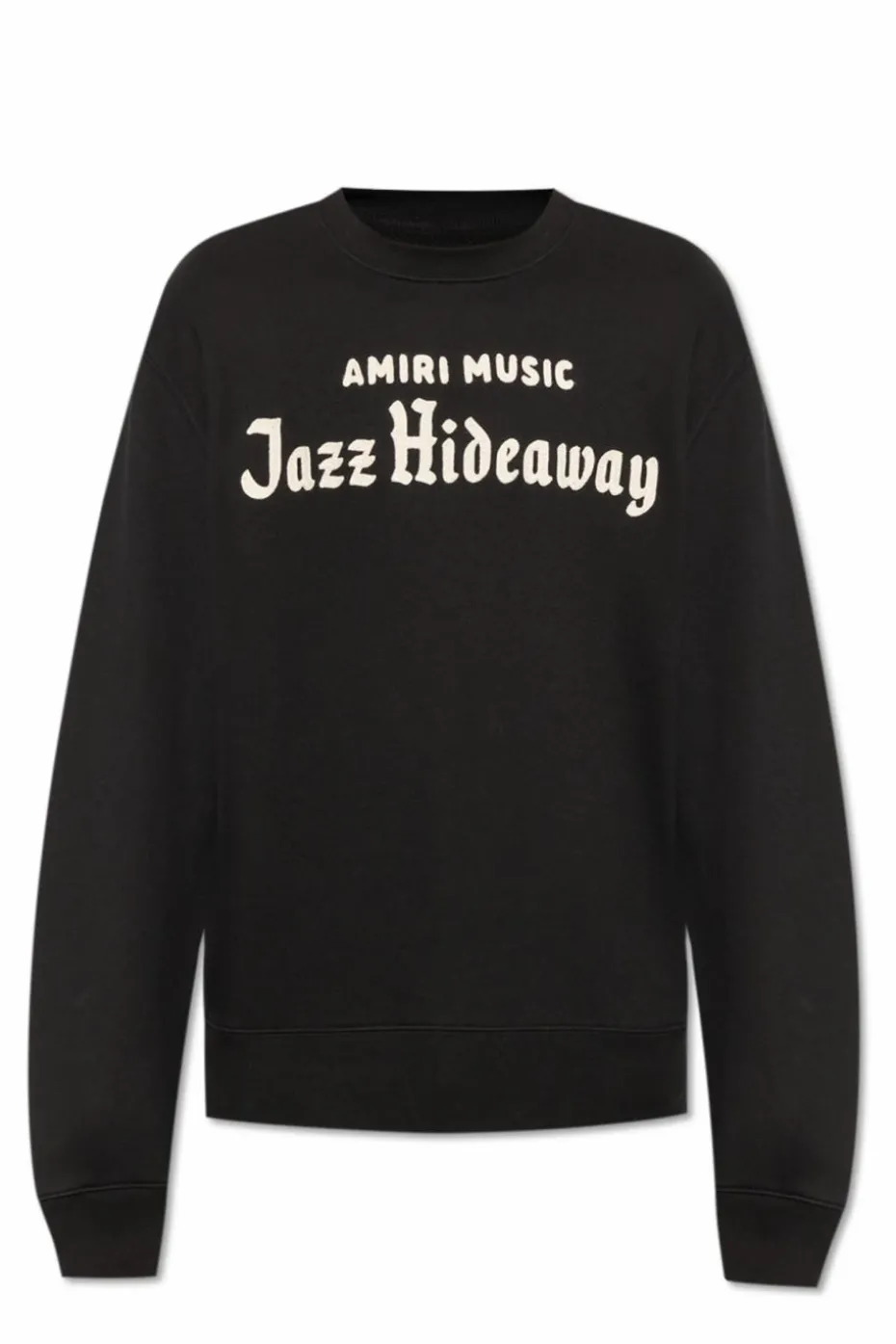 Amiri BLACK Sweatshirt with logo