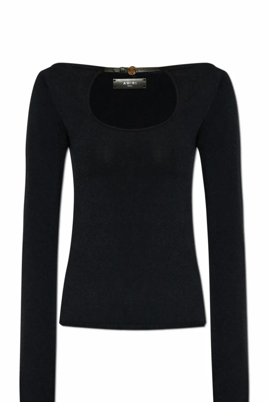 Amiri BLACK Top with Logo