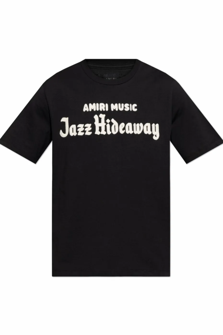Amiri BLACK T-shirt with logo