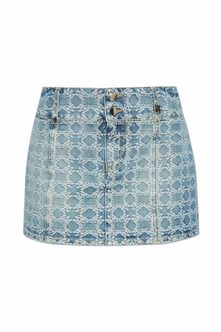 Amiri BLUE Denim skirt